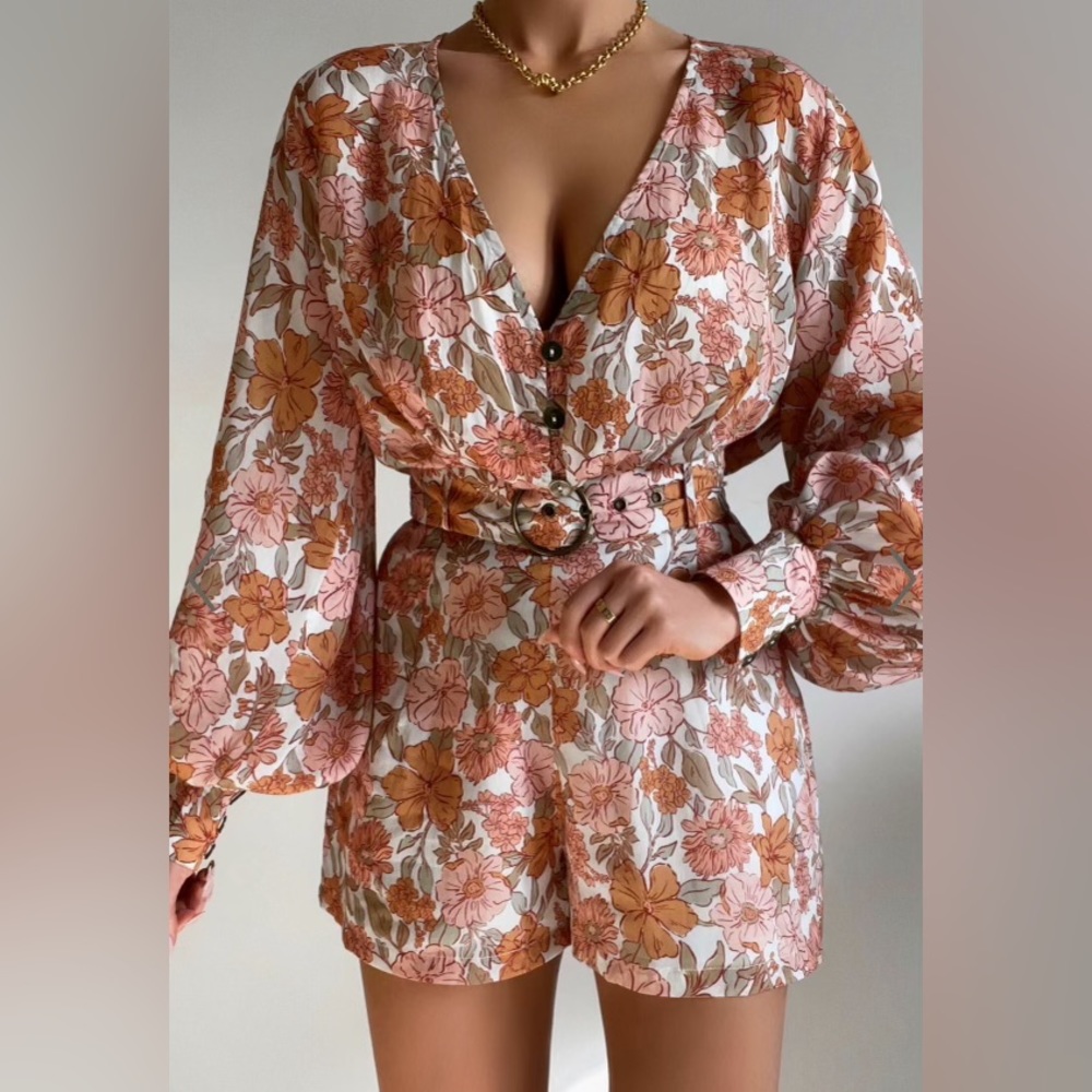 Showpo romper in floral print